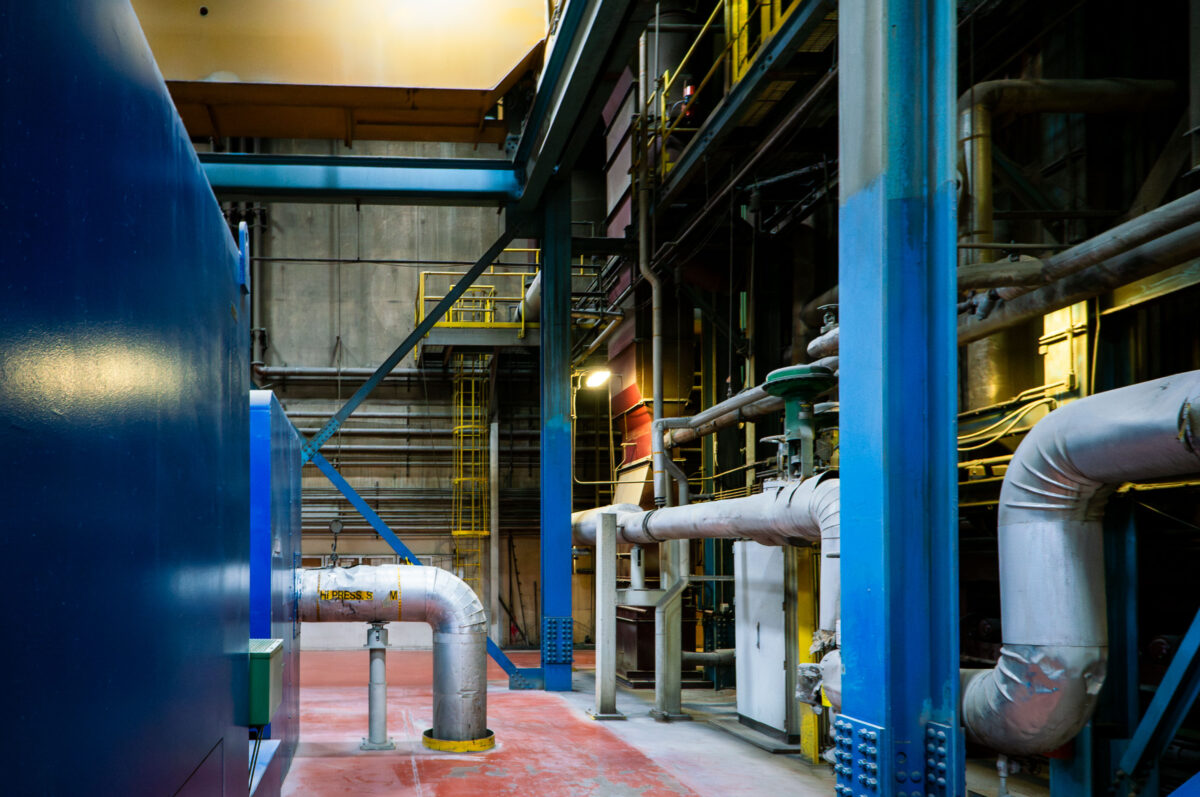 HERC High-Pressure Steam Lines