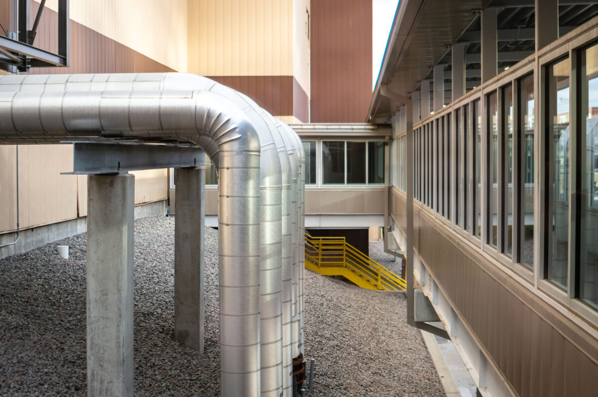 Roof of the Hennepin Energy Recovery Center