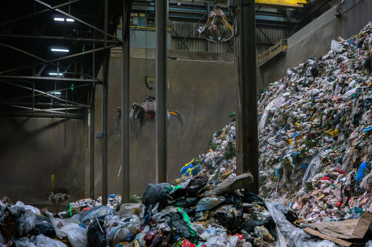 Waste Processing Floor, HERC Minneapolis