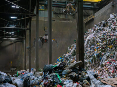 Waste Processing Floor, HERC Minneapolis