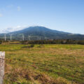 Windmills seen near Volcan Cacao in Costa Rica.