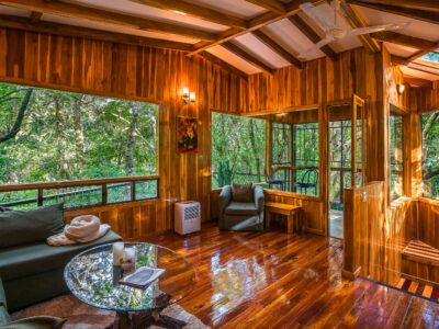 Treehouse Interior, Monteverde, Costa Rica
