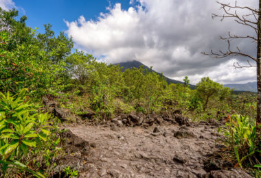 Arenal 1968 lava field hike in Costa Rica.