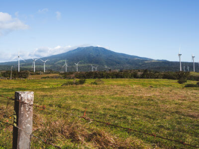 Wind Turbines at Volcan Cacao, Costa Rica