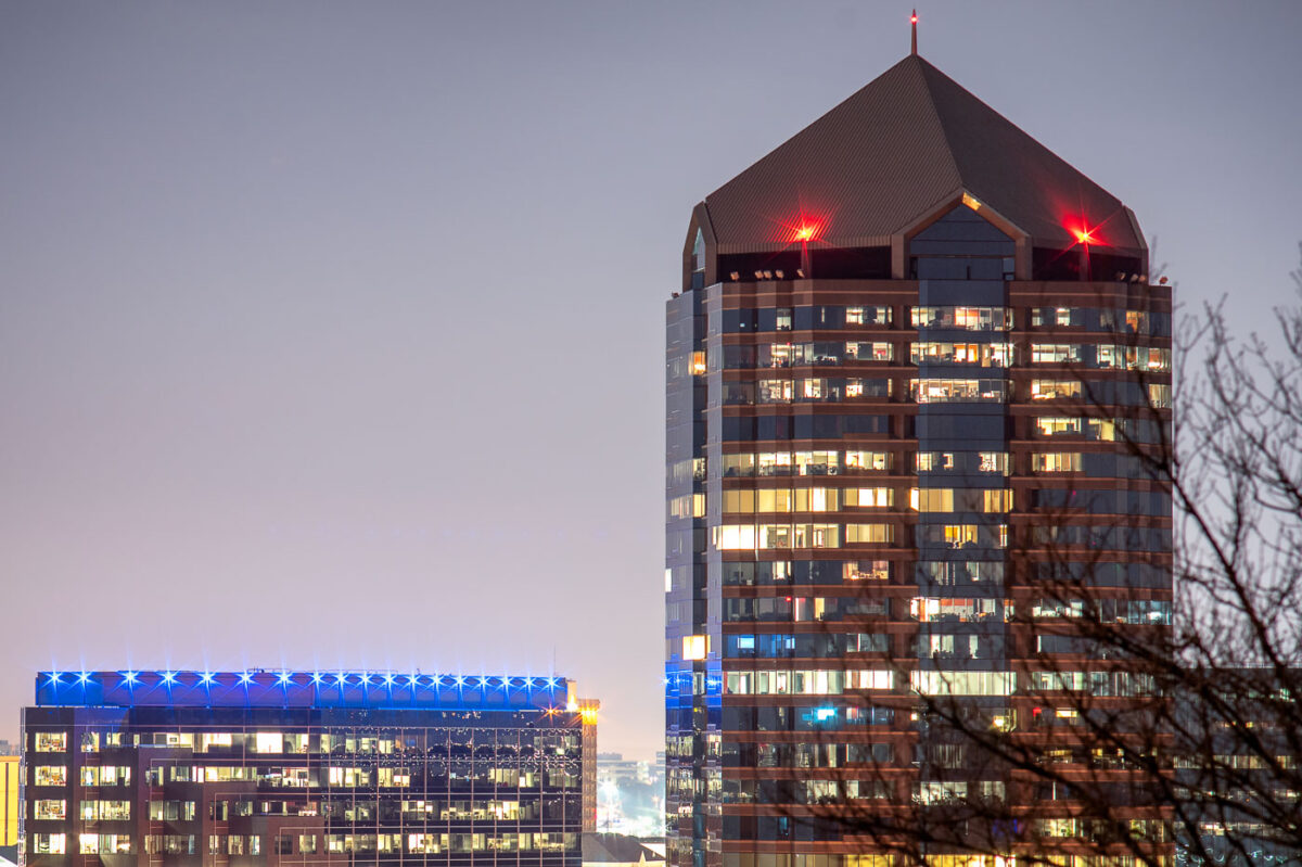 The 8500 Tower in Bloomington, MN is the cities tallest building. Located at 8500 Normandale Lake.