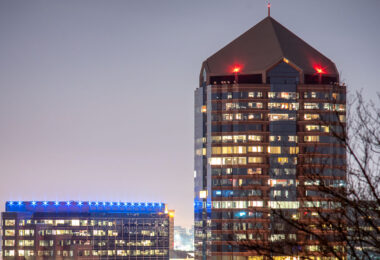 The 8500 Tower in Bloomington, MN is the cities tallest building. Located at 8500 Normandale Lake.