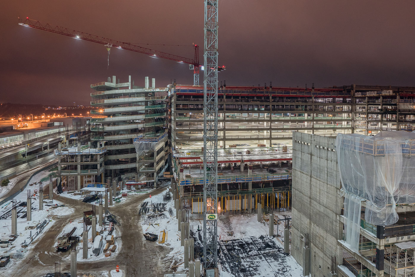 MSP Airport Parking Garage Construction