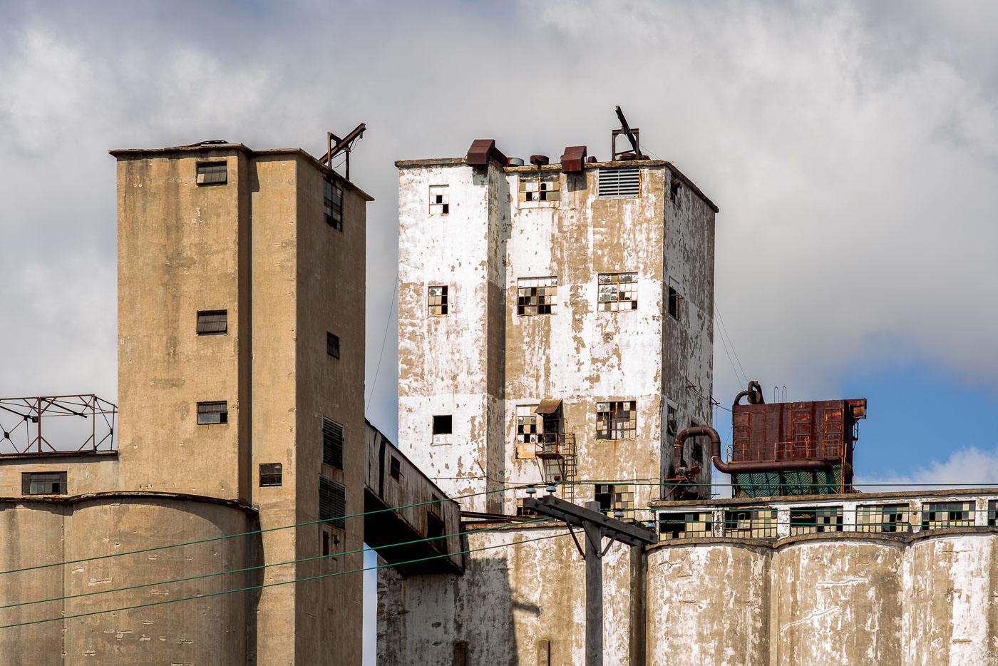 Abandoned Grain Elevators in Kansas City