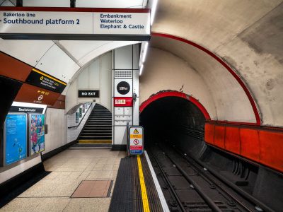 Bakerloo Line Southbound Platform 2, Charing Cross Station