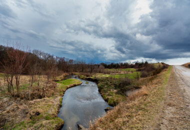 Bear Creek in Roland Iowa.