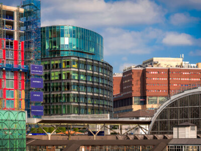Canalside Walk Apartments Construction, London