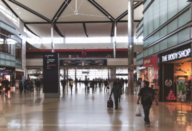 Detroit Metropolitan Wayne County Airport in April 2019