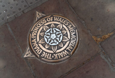 Diana Princess of Wales Memorial Walk seal.