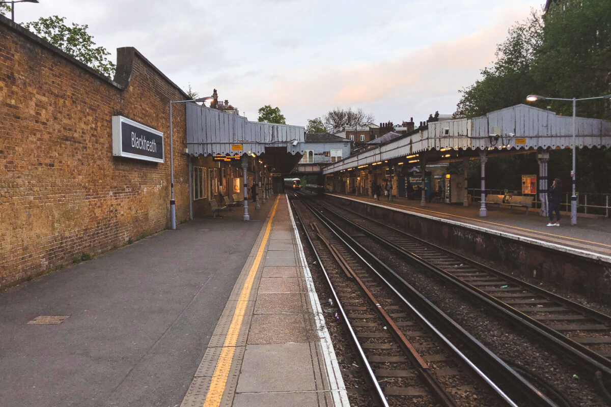 Evening Commuter Calm at Blackheath Station
