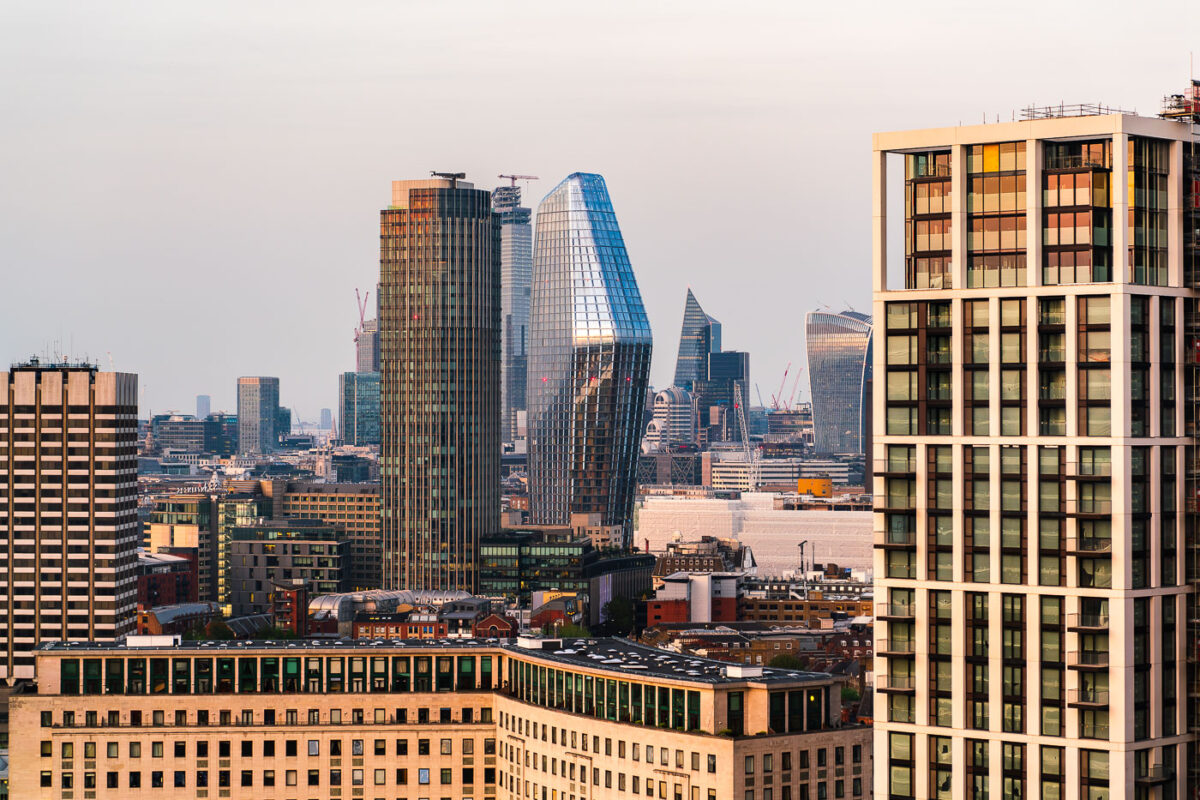 Evening Skyline of Central London