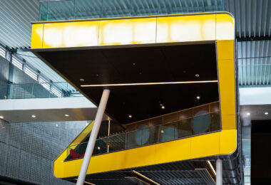 ExCeL London exhibition center.