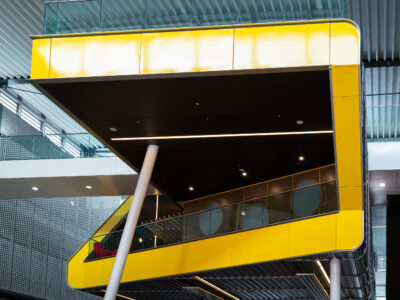ExCeL London Yellow Concourse Cantilever, Royal Docks