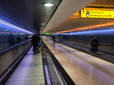 Heathrow Terminal 2 Underground Link, London