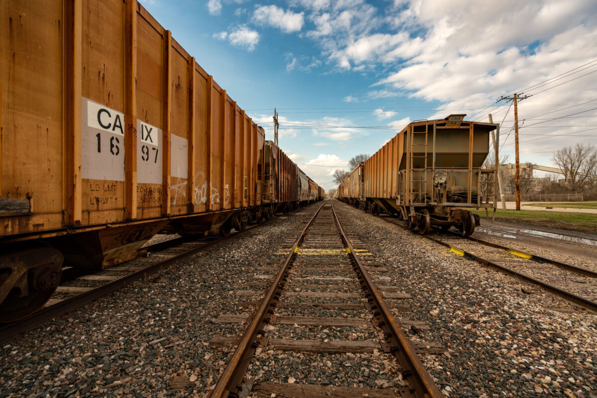 Parallel Freight Lines in Mason City