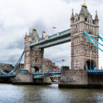 London Bridge during the 2019 London Marathon.