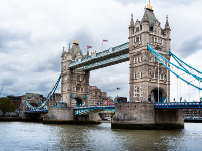 Tower Bridge during London Marathon