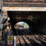 Queen's Park Train Station in London