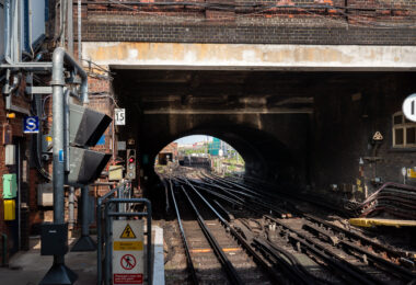 Queen's Park Train Station in London
