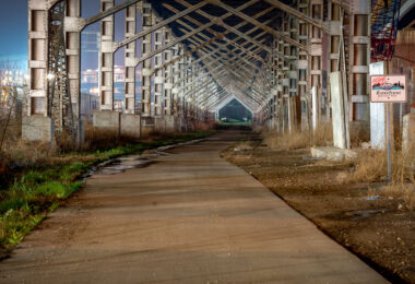 The heritage trail in Kansas City, MO.