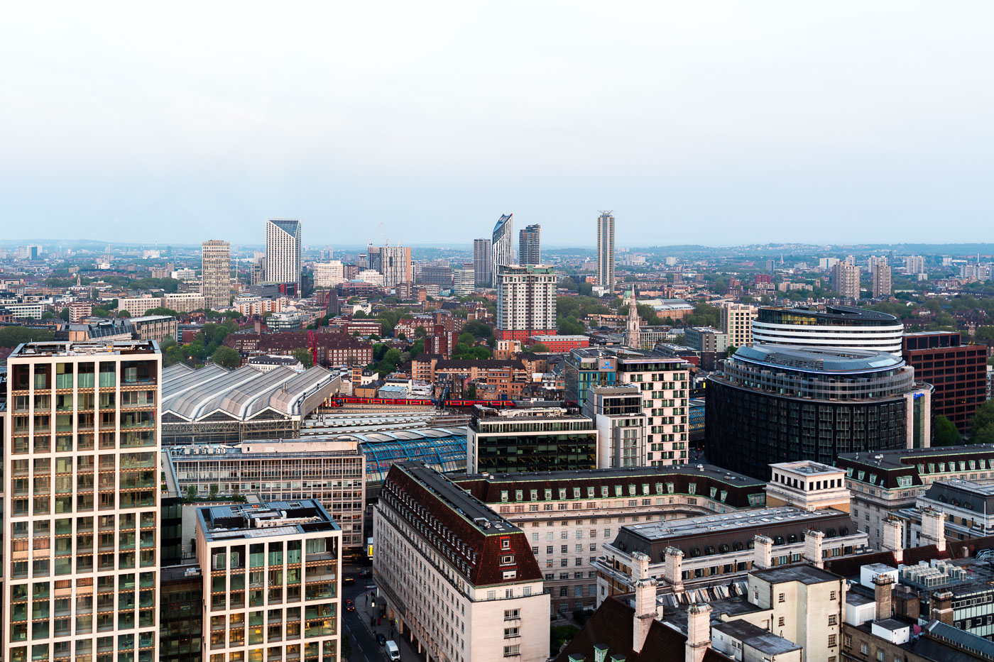 South Bank to Southwest London from the London Eye