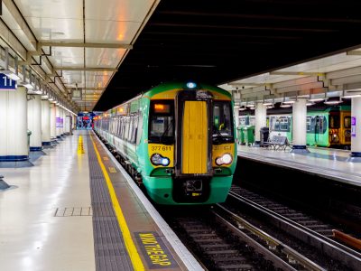 Southern Railway Class 377 at London Victoria Station