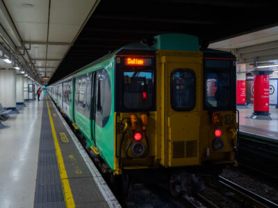 Southern Class 455 Train at London Victoria Station