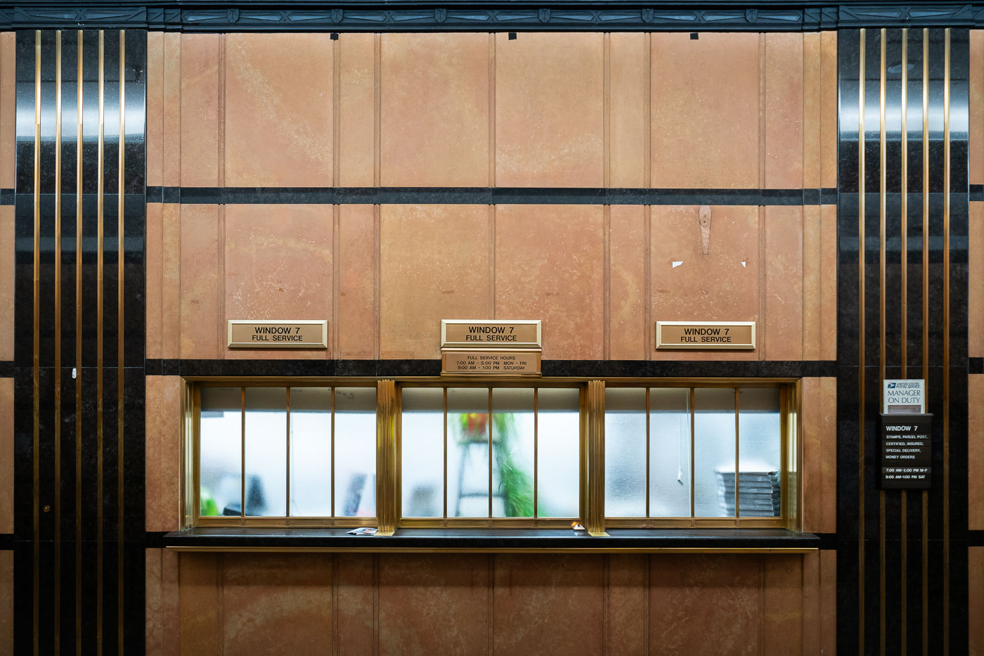 Minneapolis Main Post Office Service Windows