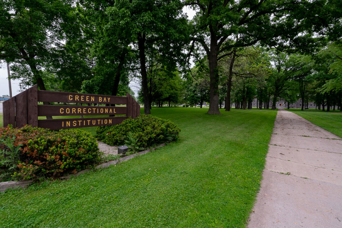 Green Bay Correctional Institution in Allouez, WI right outside of Green Bay.