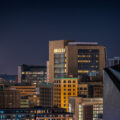 The Minneapolis City Hall Clock Tower in downtown Minneapolis.