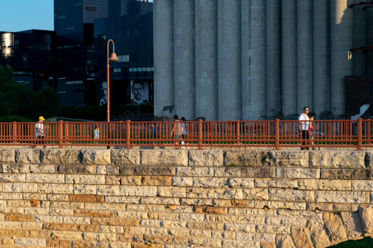 Stone Arch Bridge on a Sunny June evening 4 Stone Arch Bridge, Minneapolis