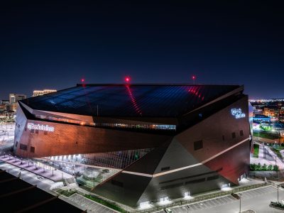 US Bank Stadium at Night, Downtown East Minneapolis