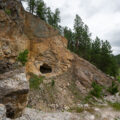 An abandoned mine shaft in South Dakota.