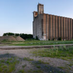 The long abandoned massive concrete Archer-Daniels-Midland Delmar Elevator No. 7 in Minneapolis.