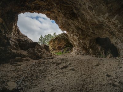 Abandoned Mine Entrance, Black Hills, South Dakota