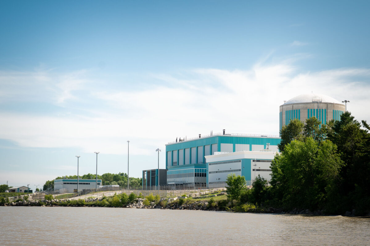 Kewaunee Nuclear Power Plant on Lake Michigan