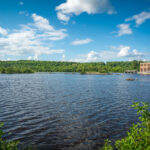 The Knife Falls Dam in Cloquet, MN. The hydro plant produces an output of 2.4-megawatts.