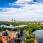Lake of the Isles and Bde Maka Ska in Minneapolis.