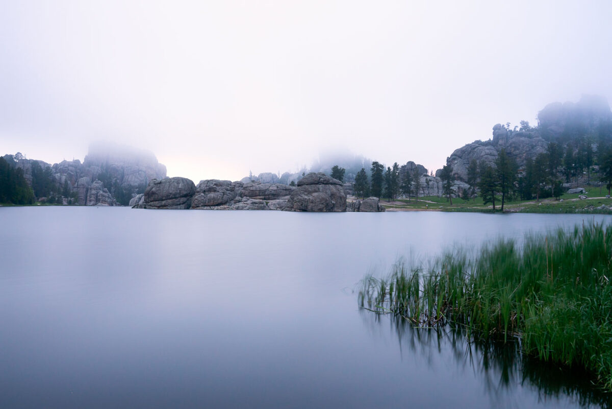 Sylvan Lake at Custer State Park in South Dakota.