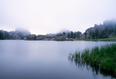 Sylvan Lake at Custer State Park in South Dakota.