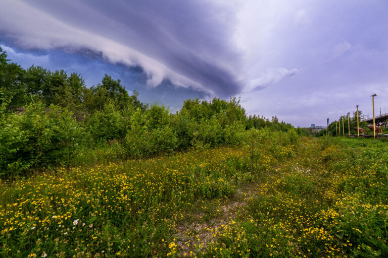 Wild clouds in Taconite Harbor Minnesota 1 Storm clouds rolling into Taconite Harbor and Lake Superior. The storm didn't last long but provided some incredible clouds.