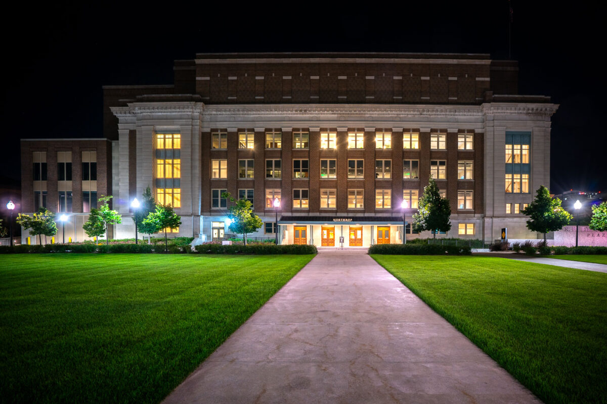 Located on the University of Minnesota campus at 84 Church Street SE, the Cyrus Northrop Memorial Auditorium is a performing arts venue. It is named after the Universities second president.