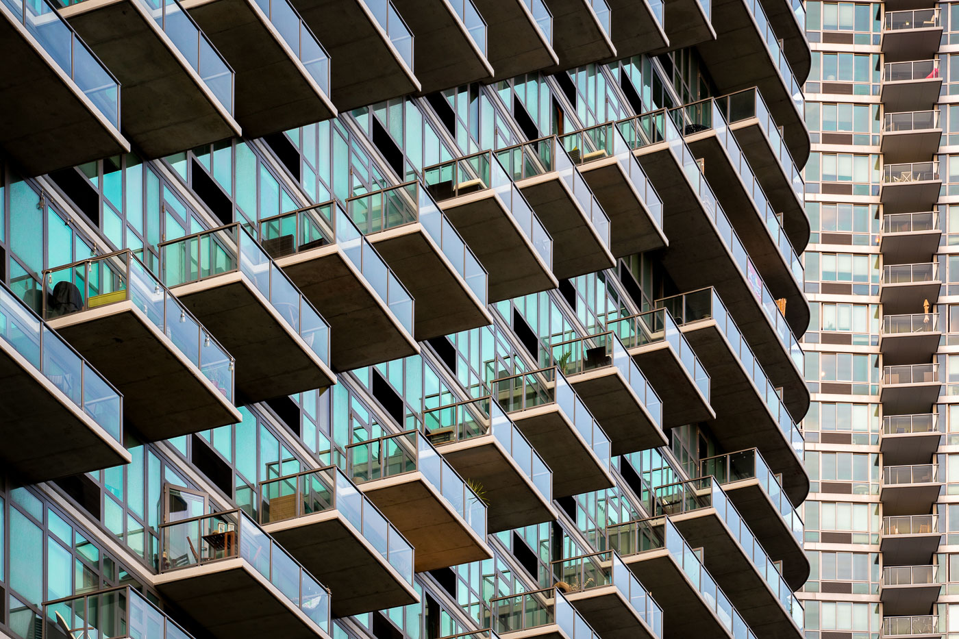 High rises in Long Island City, NY.