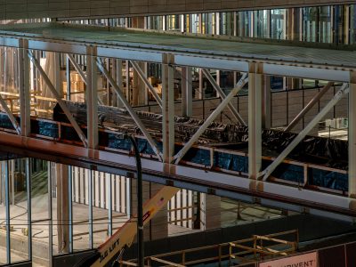 Downtown Minneapolis Skyway Construction in 2019