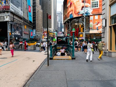 Times Square Subway Entrance, Manhattan