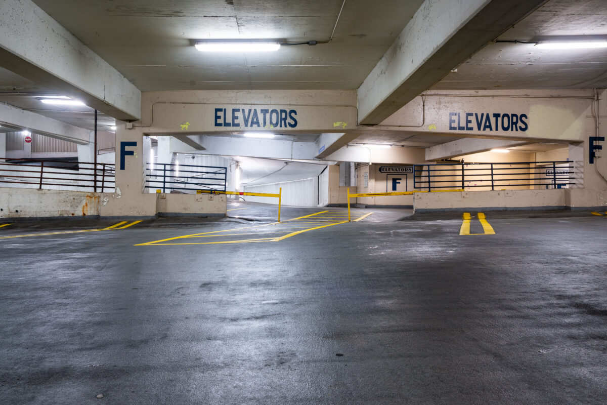 Empty Parking Garage